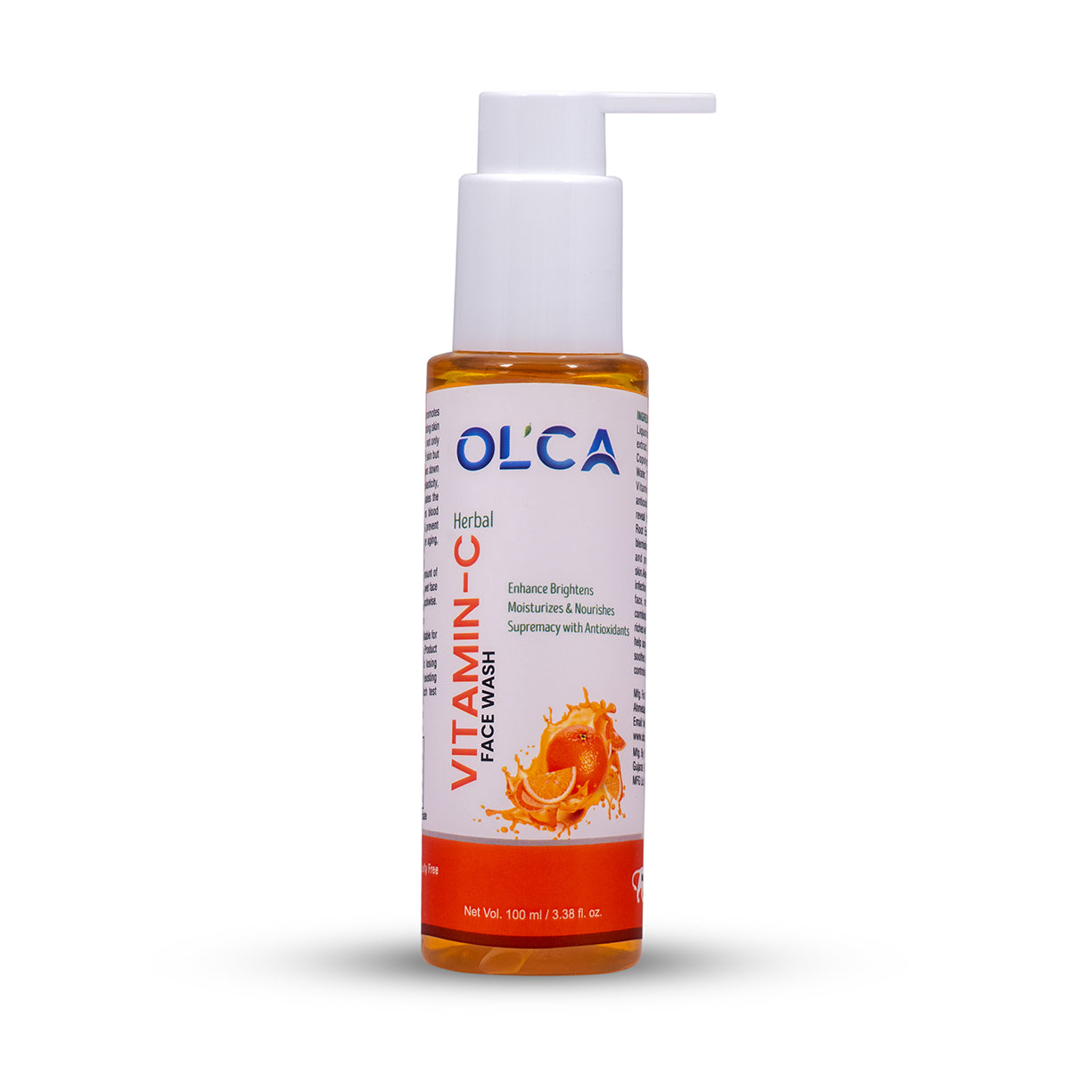Herbal Vitamin C Face Wash, Enhance Brightens, Supremacy of Antioxidants | 200 ml | 2 Packs
