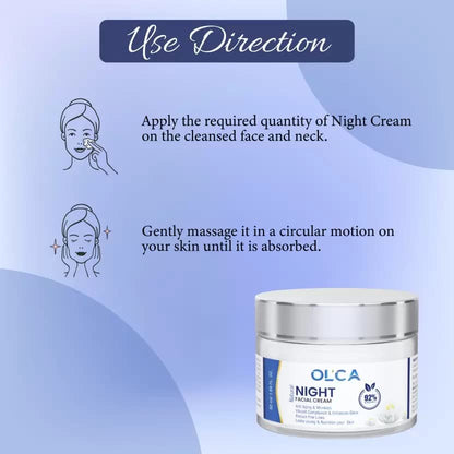 Combo of Natural Brighten Complex Vita-C Serum & Anti-Aging Night Cream